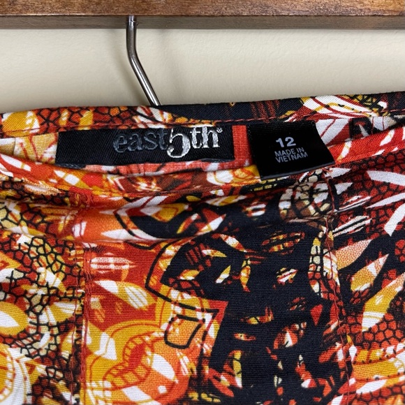 East 5th Sunburt Midi Skirt - Picture 2 of 4